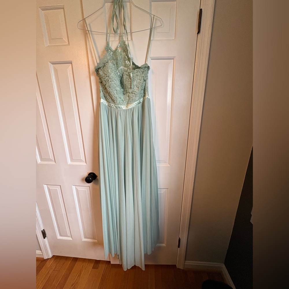 Formal Lace Top Dress